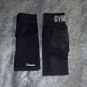 (2) Civil Regime & Gymshark biker shorts size Medium Small